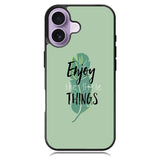 Enjoy The Little Things iPhone 17 Case OV8362