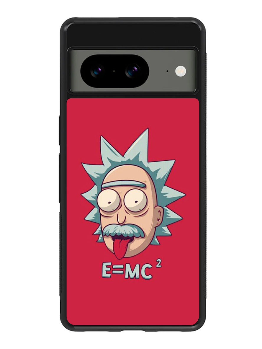 Rick With Albert Einstein Code Google Pixel 8 Case QC2701