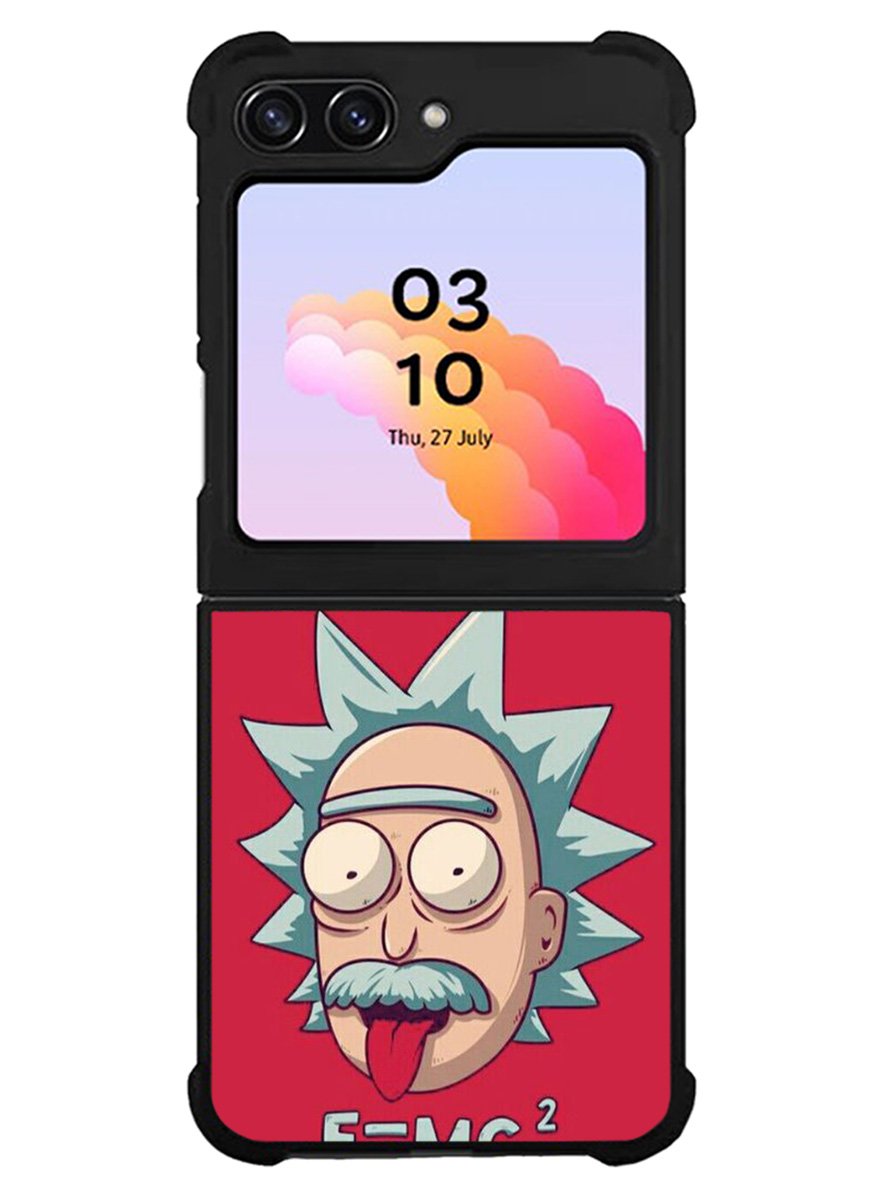 Rick With Albert Einstein Code Samsung Galaxy Z Flip 5 5G 2023 Case OV2701