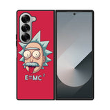 Rick With Albert Einstein Code Samsung Galaxy Z Fold 7 5G Case OV2701