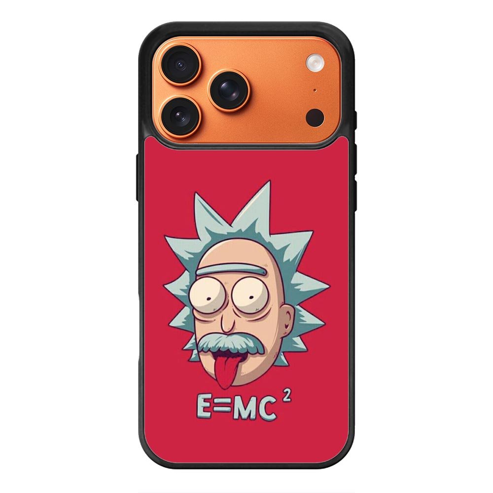 Rick With Albert Einstein Code iPhone 17 Pro Max Case OV2701