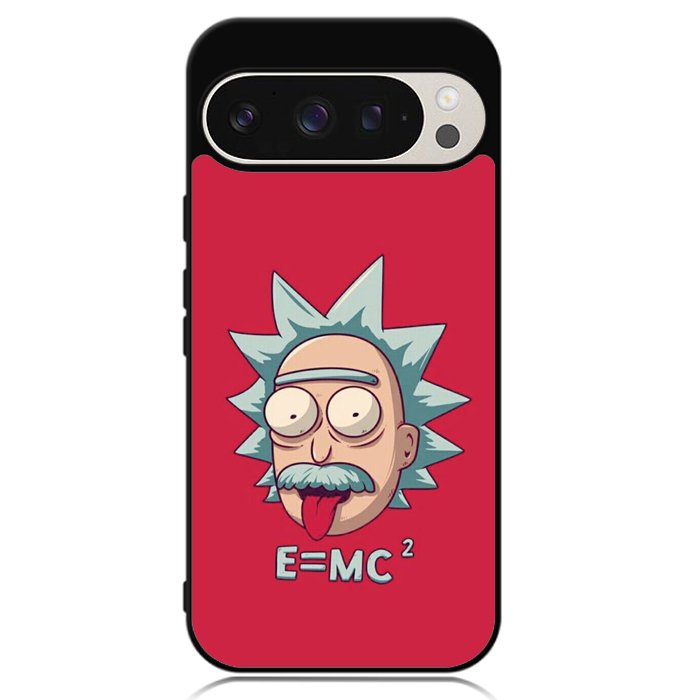 Rick With Albert Einstein Code Google Pixel 9 | Pixel 9 Pro Case OV2701