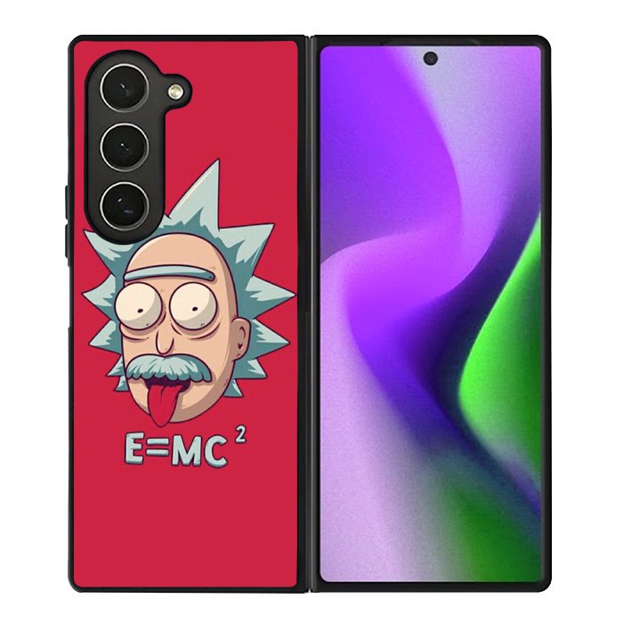 Rick With Albert Einstein Code Samsung Galaxy Z Fold 6 5G 2024 Case OV2701