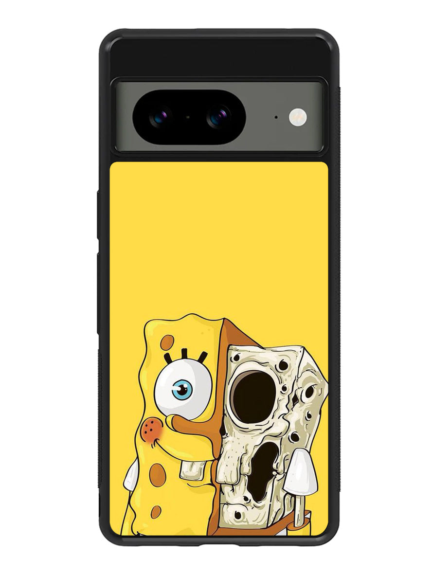 Spongebob Cartoon Skeletoon Google Pixel 8A Case QC7880