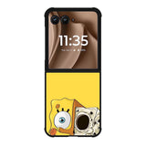 Spongebob Cartoon Skeletoon Motorola Moto RAZR Plus 2025 Case OV7880