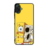 Spongebob Cartoon Skeletoon Samsung Galaxy A07 Case OV7880