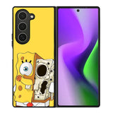 Spongebob Cartoon Skeletoon Samsung Galaxy Z Fold 6 5G 2024 Case OV7880