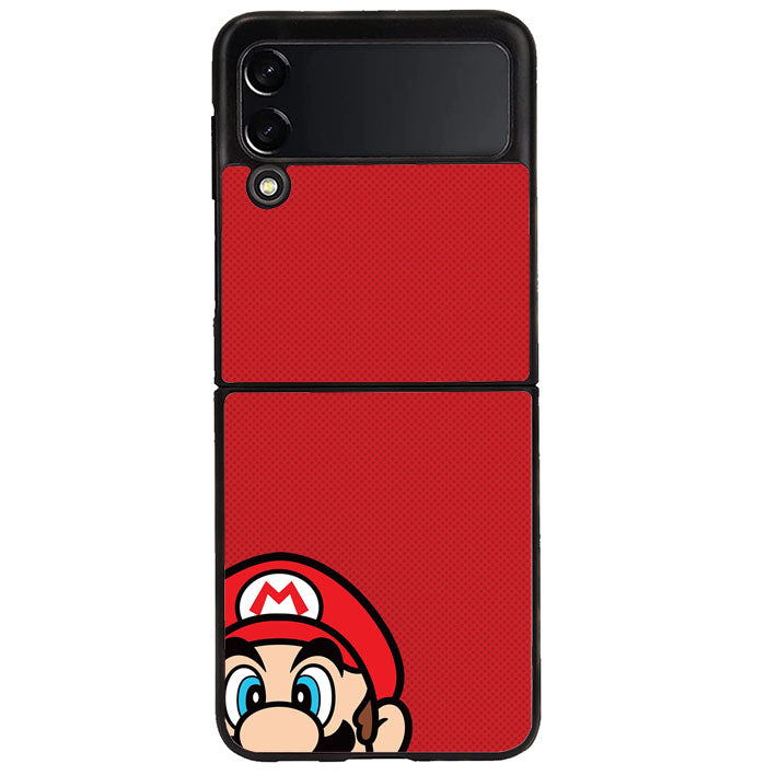 Super Mario Nintendo Samsung Galaxy Z Flip 4 5G 2022 Case