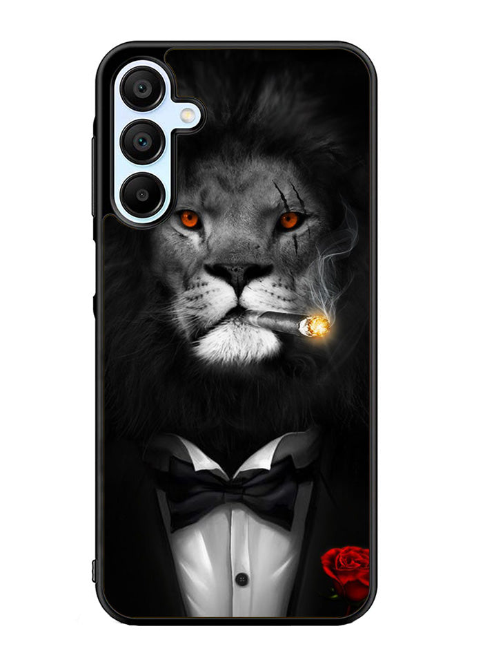 Big Boss Lion Flower Samsung Galaxy A35 5G Case OV8530