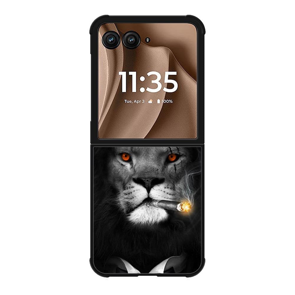 Big Boss Lion Flower Motorola Moto RAZR Plus 2025 Case OV8530