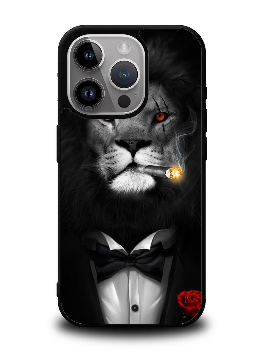 Big Boss Lion Flower iPhone 16 Pro Case OV8530