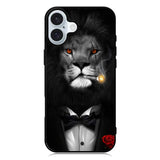 Big Boss Lion Flower iPhone 16 Plus Case QC8530