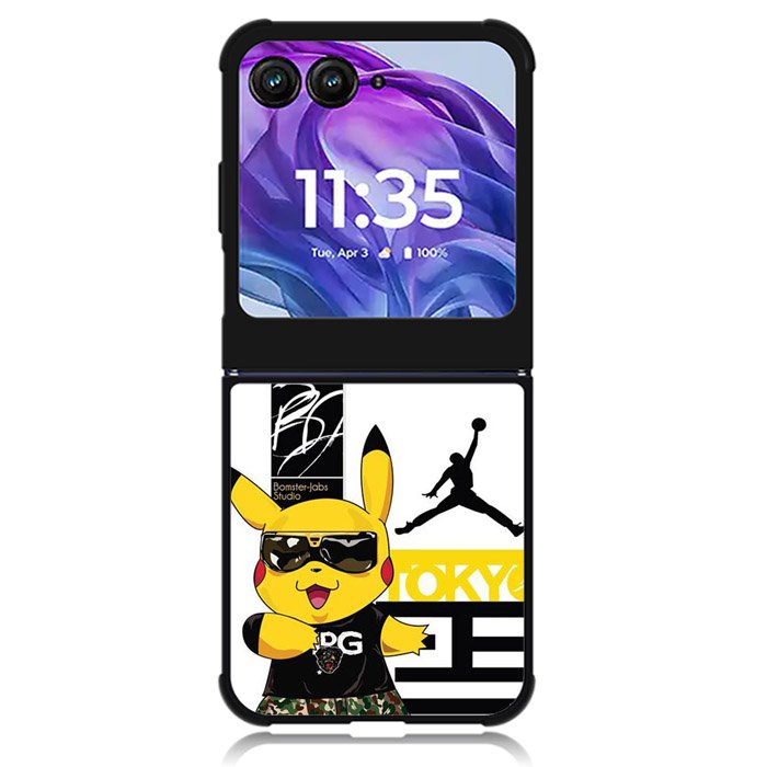 Pikachu Hypebeast Motorola Moto Razr Plus 2024 , Moto Razr+ 2024 Case OV7987