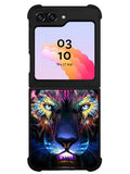 Tiger Neon Samsung Galaxy Z Flip 5 5G 2023 Case OV7776