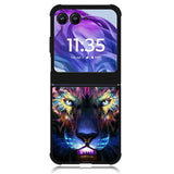 Tiger Neon Motorola Moto Razr Plus 2024 , Moto Razr+ 2024 Case OV7776