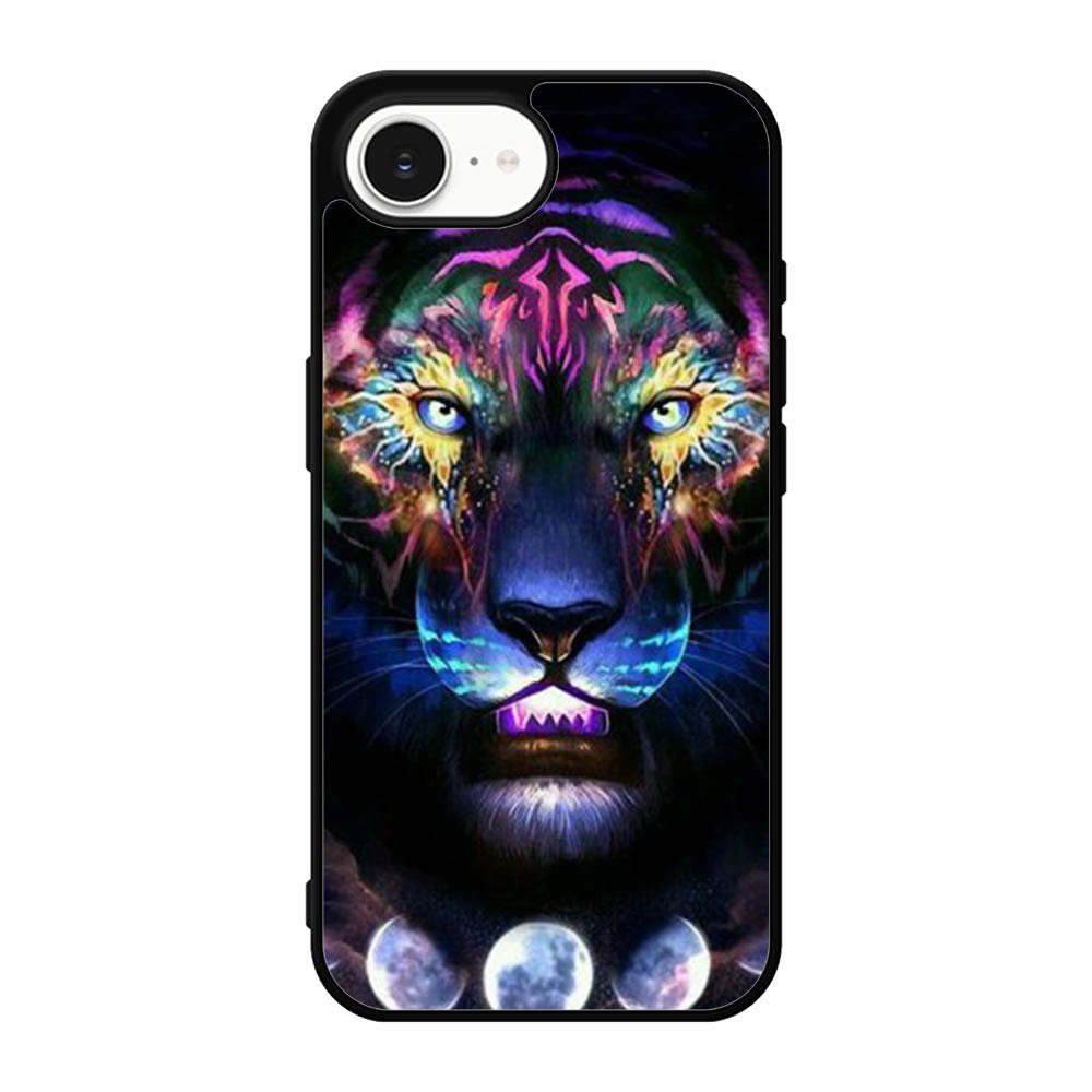 Tiger Neon iPhone 17e Case OV7776