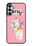 BTS BT21 Pink Cute Samsung Galaxy A15 5G Case OV4309