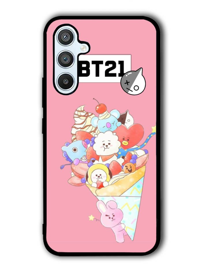 BTS BT21 Pink Cute Samsung Galaxy A14 5G Case QC4309