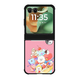 BTS BT21 Pink Cute Motorola Moto RAZR 2025 Case OV4309