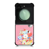 BTS BT21 Pink Cute Samsung Galaxy Z Flip 6 5G 2024 Case OV4309