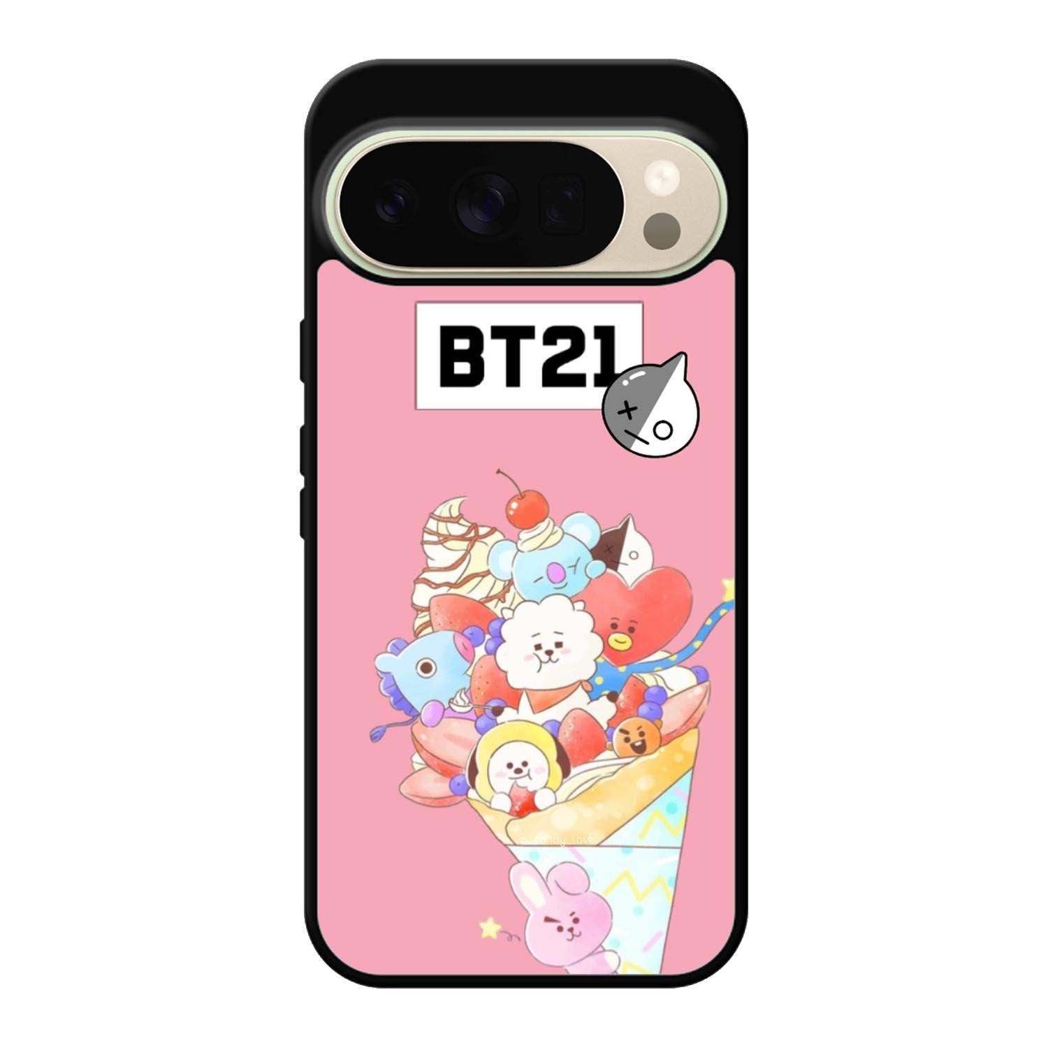 BTS BT21 Pink Cute Google Pixel 10 Pro XL Case OV4309