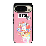 BTS BT21 Pink Cute Google Pixel 10 Pro Case OV4309