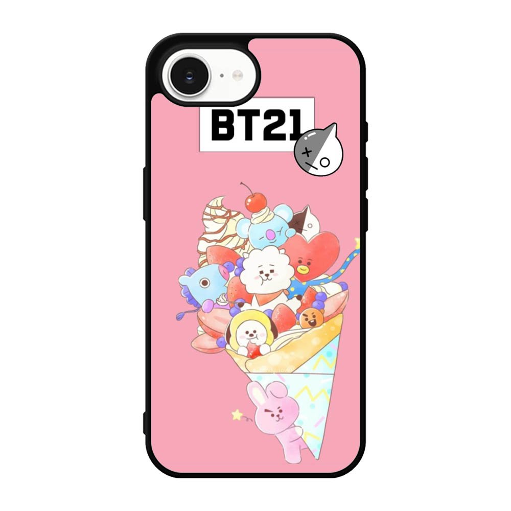 BTS BT21 Pink Cute iPhone 17e Case OV4309