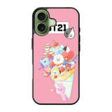 BTS BT21 Pink Cute iPhone 17 Case OV4309