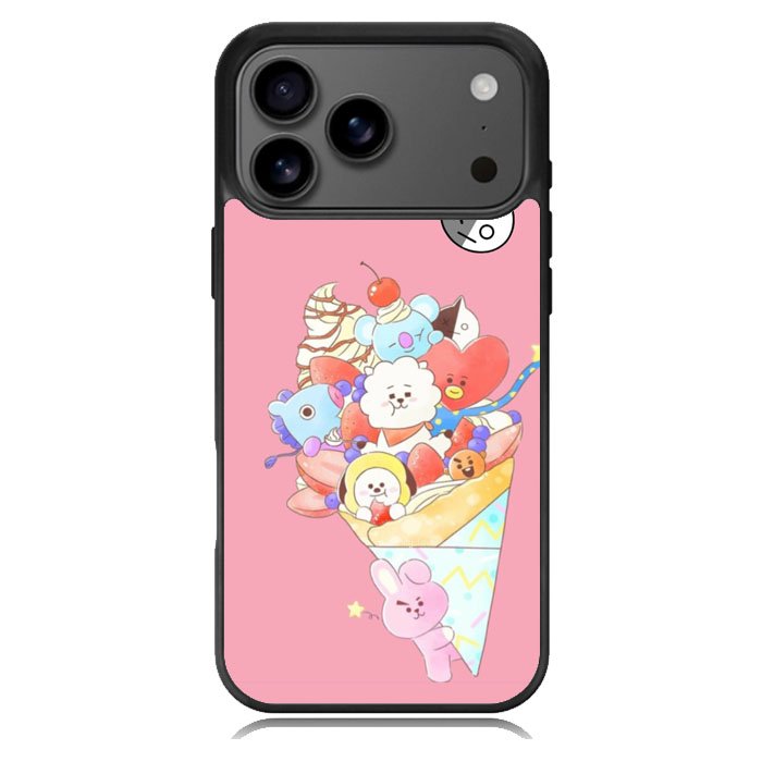 BTS BT21 Pink Cute Samsung Galaxy S26 Ultra Case OV4309