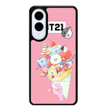 BTS BT21 Pink Cute Samsung Galaxy S25 Edge 5G Case OV4309