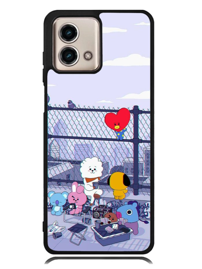 BTS BT21 Cute Rooftop Motorola Moto G Stylus 5G 2023 Case OV4270