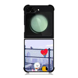 BTS BT21 Cute Rooftop Samsung Galaxy Z Flip 6 5G 2024 Case OV4270