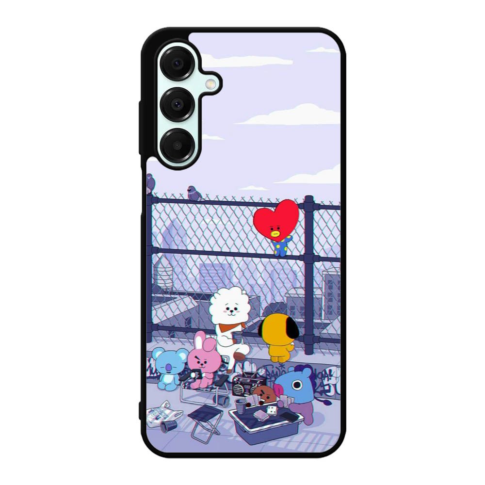 BTS BT21 Cute Rooftop Samsung Galaxy A16 Case OV4270