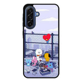 BTS BT21 Cute Rooftop Samsung Galaxy A17 Case OV4270