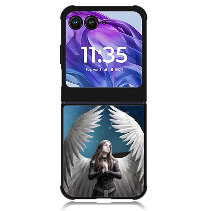 The Beauty Angel In The Galaxy Motorola Moto Razr Plus 2024 , Moto Razr+ 2024 Case OV7812