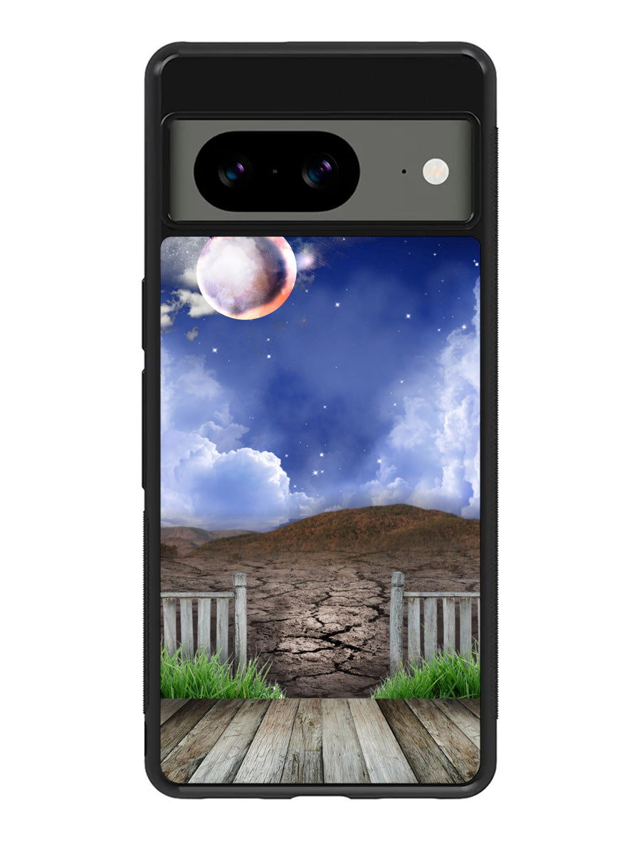 My Home In The Moon Google Pixel 8 Case QC8060