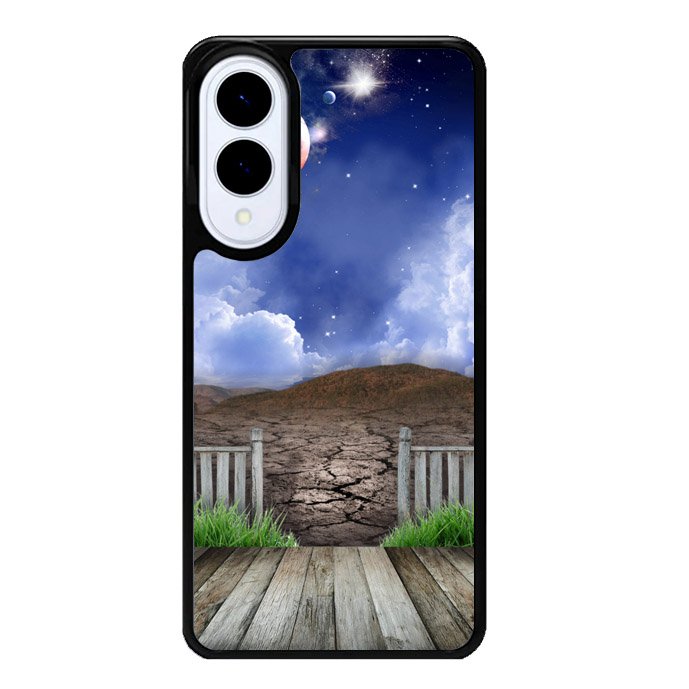 My Home In The Moon Samsung Galaxy S25 Edge 5G Case OV8060