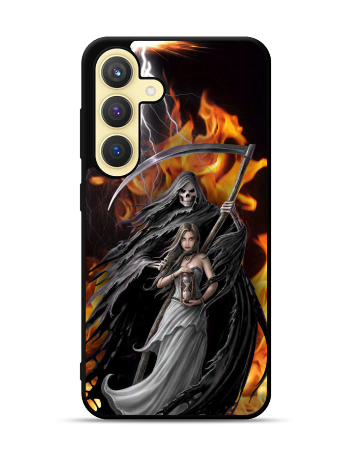 The Devil And The Angels Thunder Samsung Galaxy S25 Plus 5G , Samsung Galaxy S25+ 5G Case OV7816