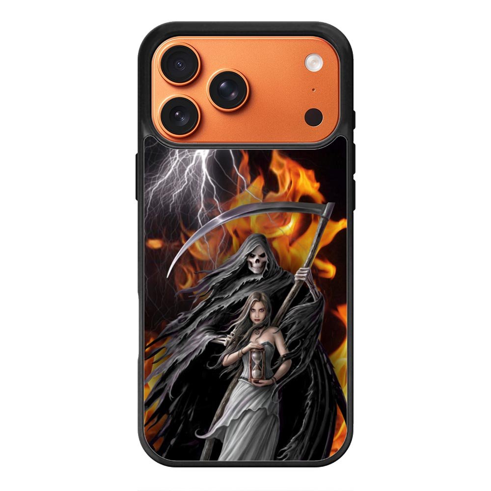 The Devil And The Angels Thunder iPhone 17 Pro Case QC7816