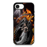 The Devil And The Angels Thunder iPhone 16e Case OV7816