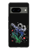 Astro Skateboard To Moon And Back Google Pixel 8A Case QC3893