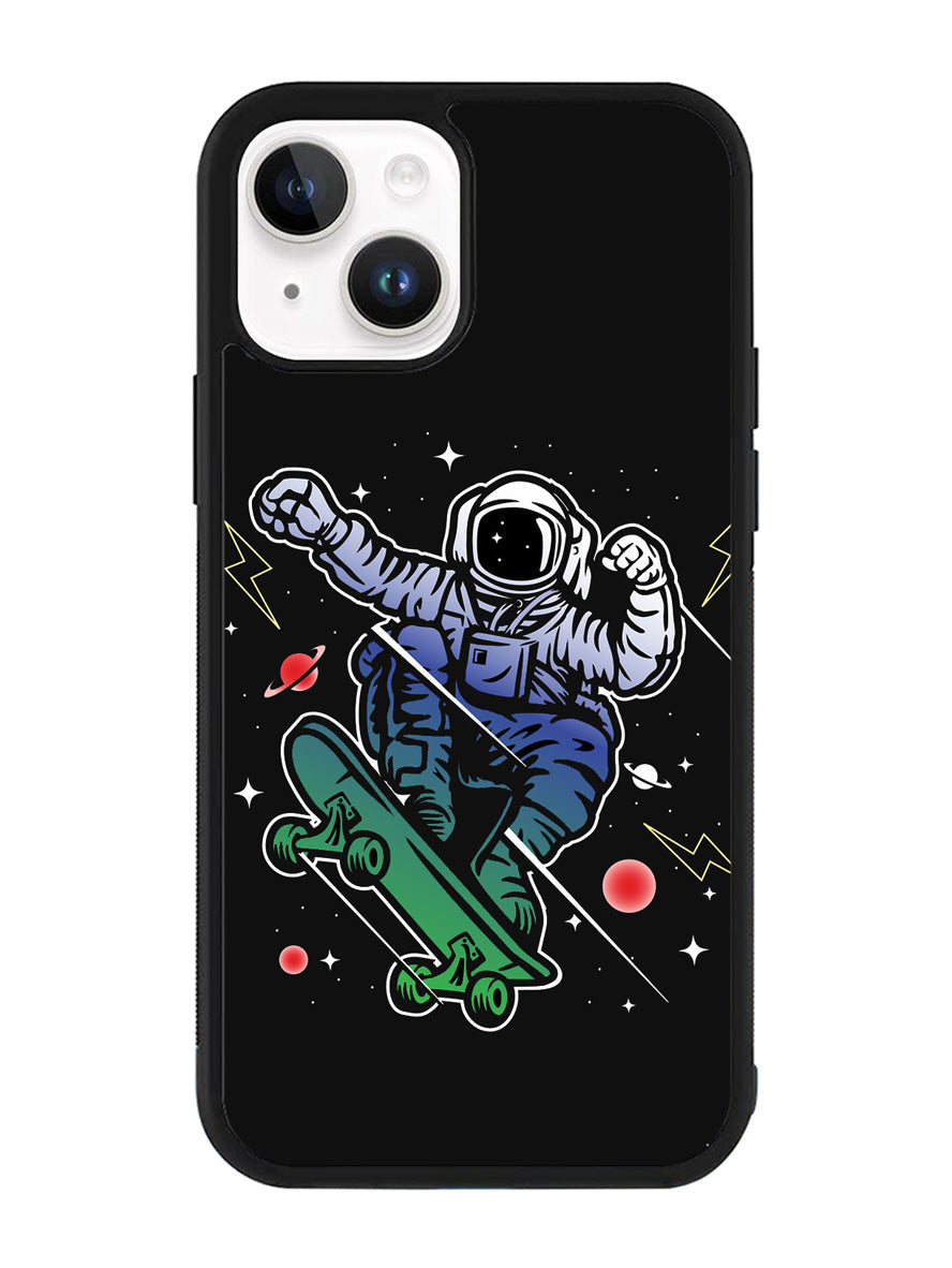 Astro Skateboard To Moon And Back iPhone 15 Case OV3893