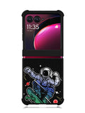 Astro Skateboard To Moon And Back Motorola Moto Razr Plus 2023 , Moto Razr+ 2023 Case OV3893