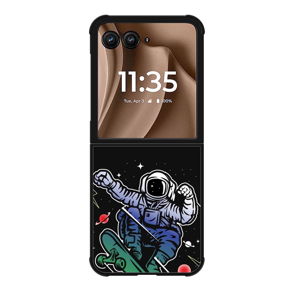 Astro Skateboard To Moon And Back Motorola Moto RAZR Plus 2025 Case OV3893