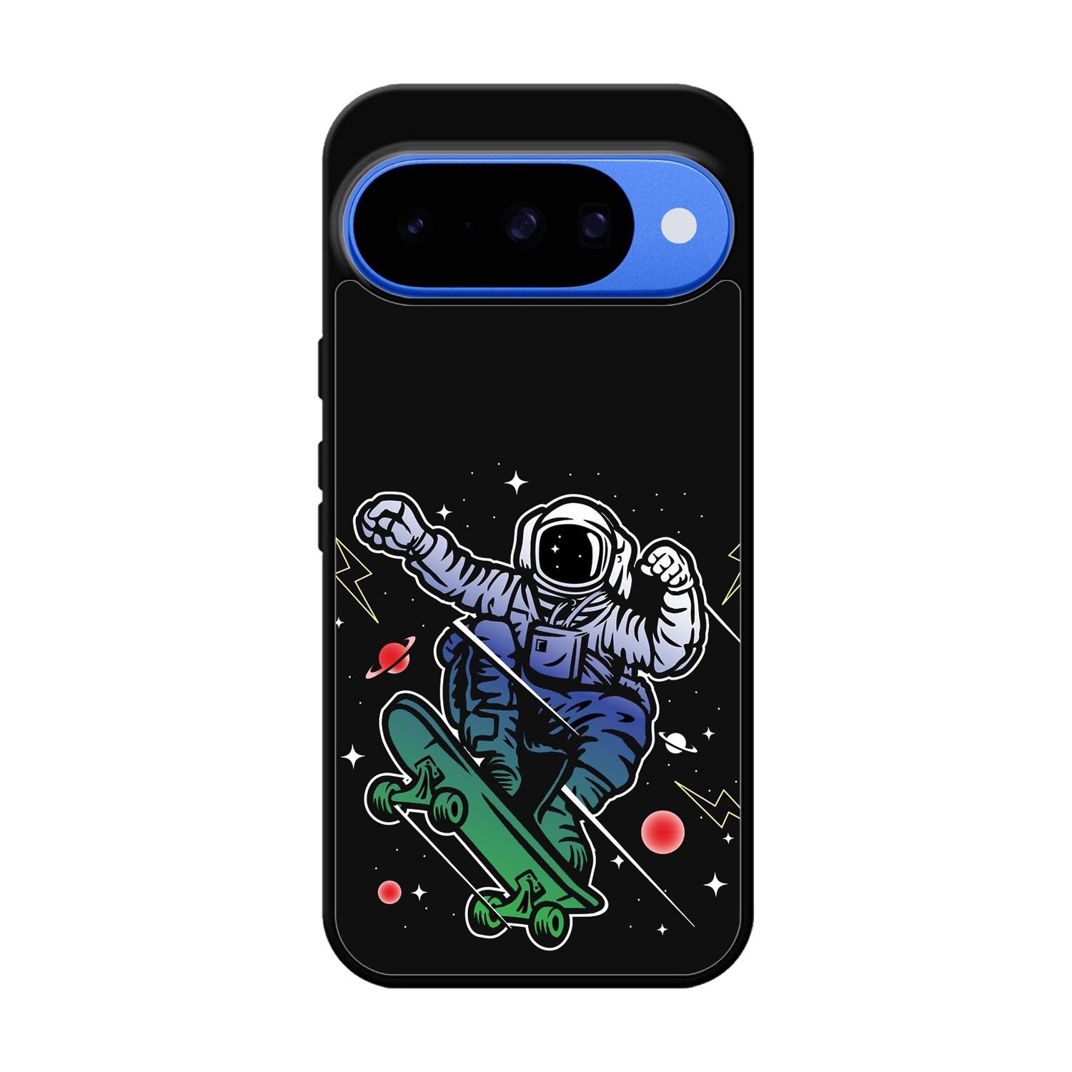 Astro Skateboard To Moon And Back Google Pixel 10 Case QC3893