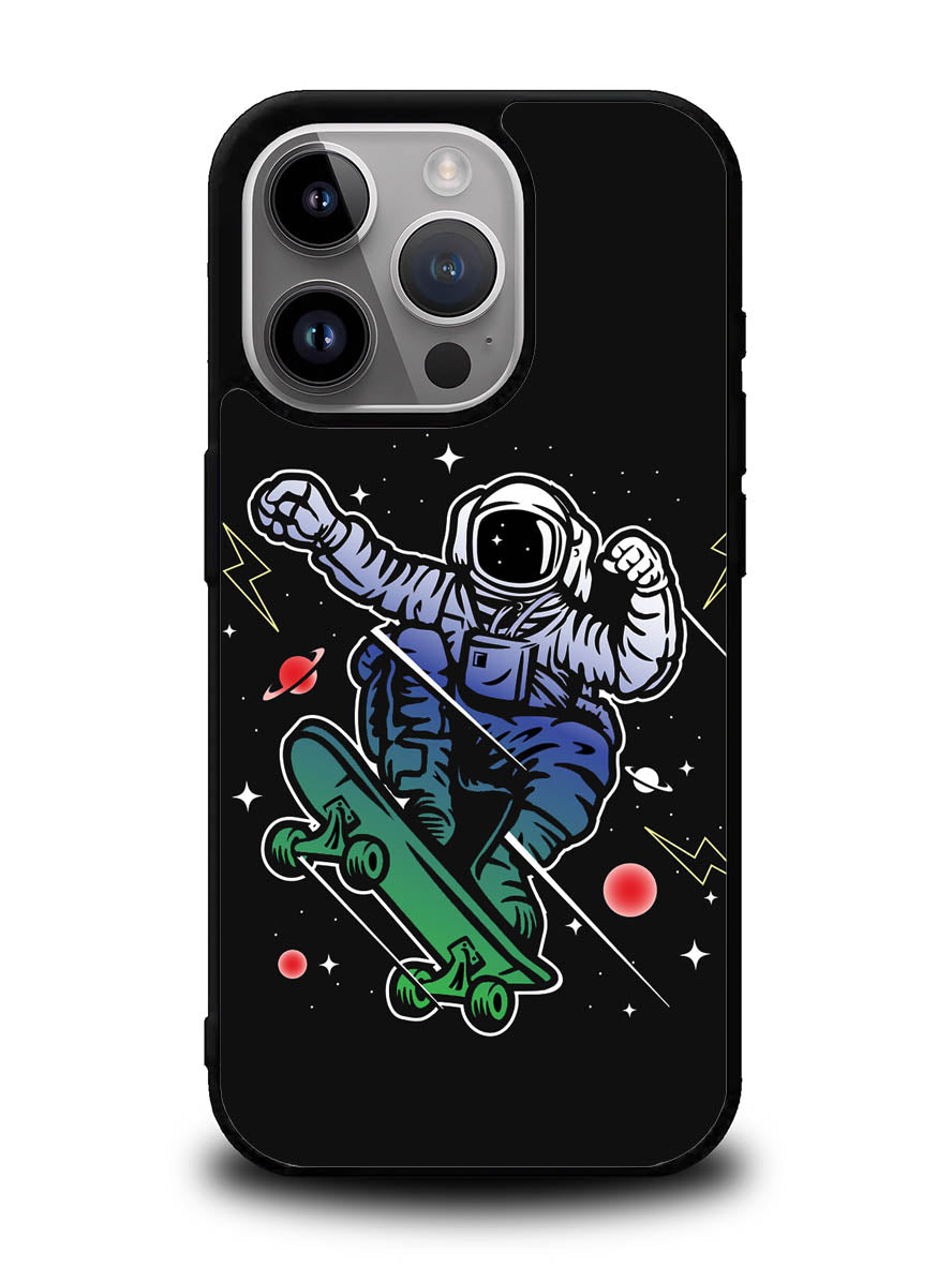 Astro Skateboard To Moon And Back iPhone 16 Pro Case OV3893