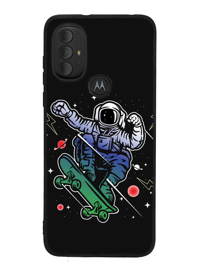 Astro Skateboard To Moon And Back Motorola Moto G Pure 2021 , Moto G Power 2022 Case OV3893