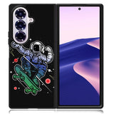 Astro Skateboard To Moon And Back Samsung Galaxy Z Fold 7 Case OV3893