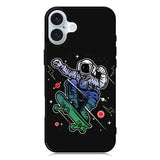 Astro Skateboard To Moon And Back iPhone 16 Case QC3893