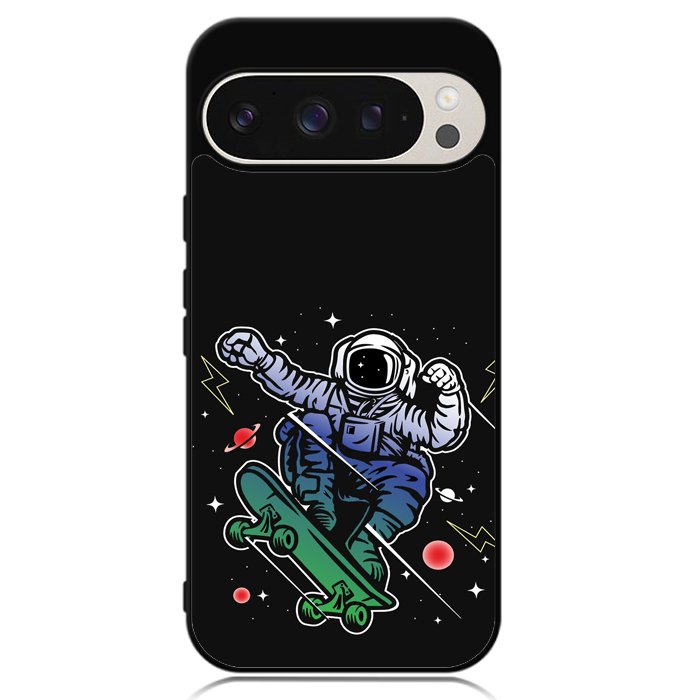 Astro Skateboard To Moon And Back Google Pixel 9 Pro XL Case OV3893